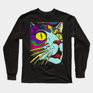 Psychedelic Cat 32.0 Long Sleeve T-Shirt